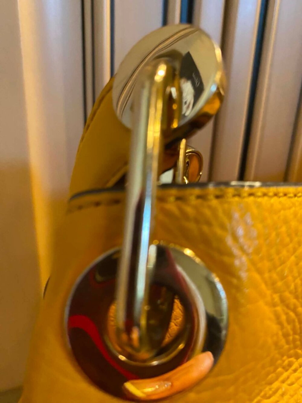 Michael Kors Raven Leather Shoulder Bag - Picture 5 of 13